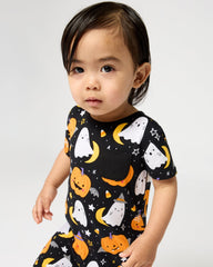 Moonlit Magic Pocket Shorty Romper