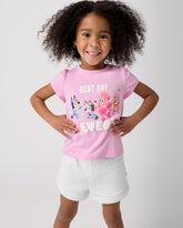 Bluey Best Day Ever Puff Sleeve Tee