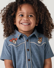 Disney & Pixar The Roundup Gang Button Down Polo