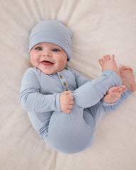 Light Fog Henley Bodysuit