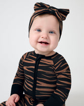 Wild Stripes Luxe Bow Headband