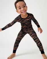 Wild Stripes Two-Piece Pajama Set