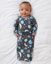 Blue To the Moon & Back Infant Gown