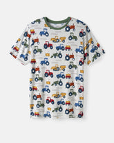 Tractor Tales Men's Short Sleeve Pajama Top