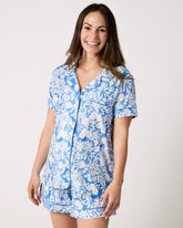 Azure Garden Women's Pajama Set
