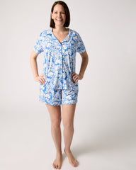 Azure Garden Women's Pajama Set