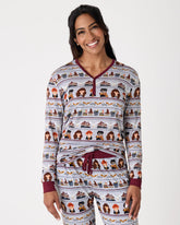 Harry Potter™ Spellbinding Studies Women's Long Sleeve Pajama Top