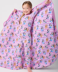 Bluey Dance All Day Pink Large Cloud Blanket®