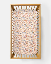 Savanna Friends Fitted Crib Sheet