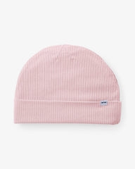 Prima Pink Ribbed Infant Beanie