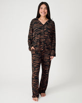 Wild Stripes Women's Long Sleeve Pajama Set