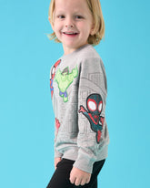 Spidey & His Amazing Friends Mighty City Heroes Crewneck Sweatshirt