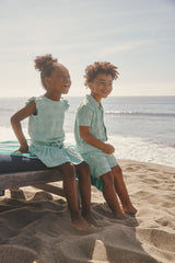 Coastal Rays Button Down Polo