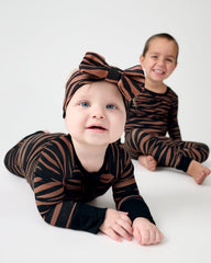 Wild Stripes Luxe Bow Headband