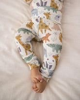 Sweet Safari Fold Over Legging