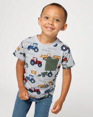 Tractor Tales Relaxed Pocket Tee