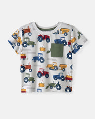 Tractor Tales Relaxed Pocket Tee