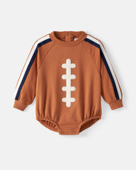 Football Raglan Romper