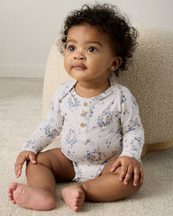Lullaby Sky Henley Bodysuit