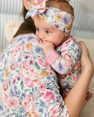 Tiny Blooms Luxe Bow Headband