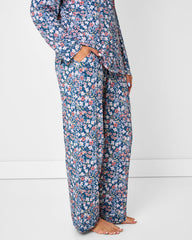 Petite Petals Women's Long Sleeve Pajama Set