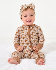 Rust Rainbows Luxe Bow Headband