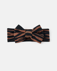 Wild Stripes Luxe Bow Headband
