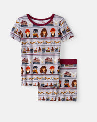 Harry Potter™ Spellbinding Studies Two-Piece Short Sleeve & Shorts Pajama Set