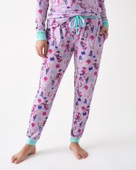 Spidey & His Amazing Friends Purple Tiny Webs Women's Pajama Pants