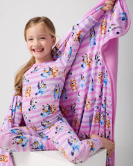 Bluey Dance All Day Pink Large Cloud Blanket®
