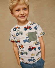 Tractor Tales Relaxed Pocket Tee