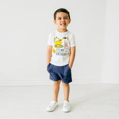 Birthday Builders Construction Graphic Tee